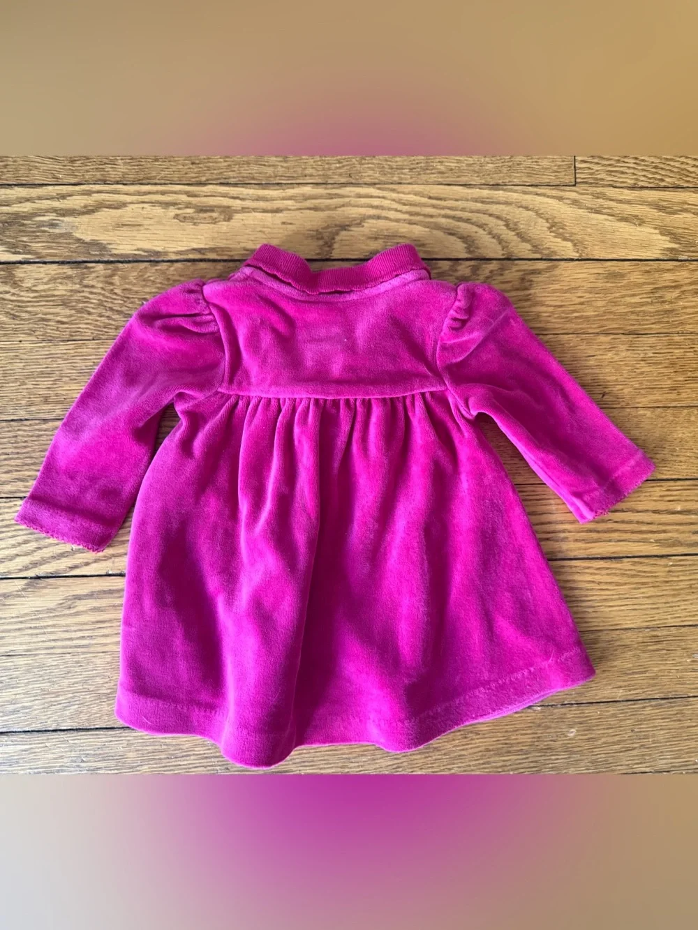Ralph Lauren Baby Long-Sleeve Polo Dress - Size 3 Months